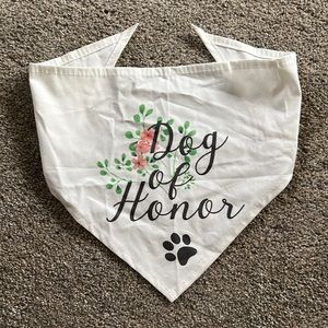 NWOT Dog of Honor Bandana